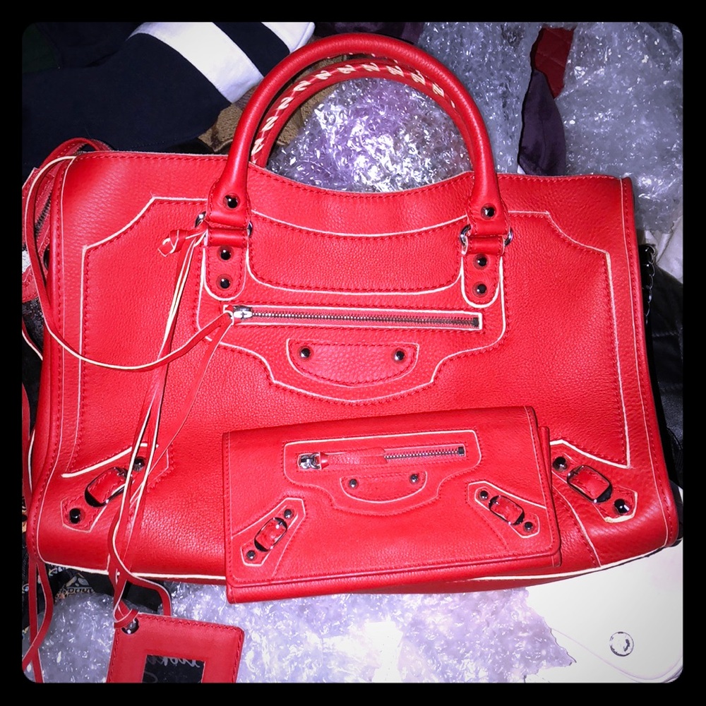 Balenciaga red hot set